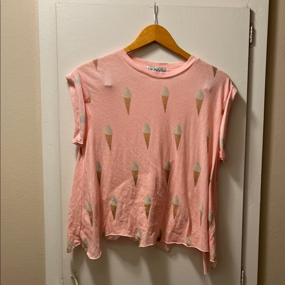 Wildfox ice cream top